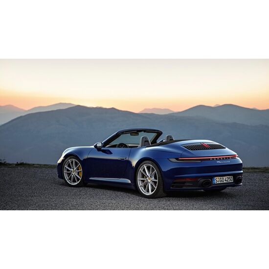 PORSCHE 911 CARRERA 4S CABRIOLET - 20 19 - BLUE