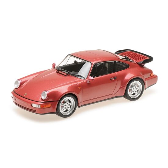 PORSCHE 911 TURBO (964) - 1990 - RED METLLIC