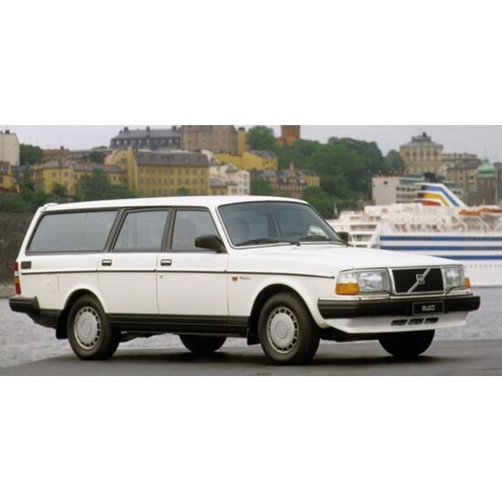 VOLVO 240 GL BREAK - 1986 - WHITE