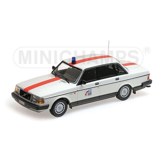 VOLVO 240 GL 1986 1:18 'POLITIE BELGIUM'
