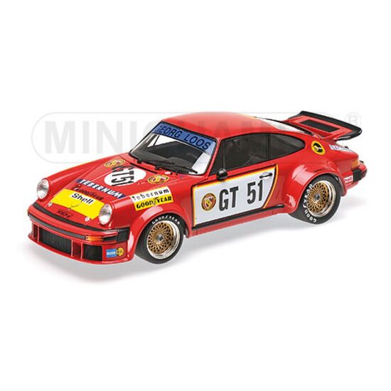 PORSCHE 934 - Team Gelo Rac. 1:18 Toine Hezemanns Win. N├╝rburgring 1976