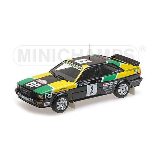 AUDI Quattro - Audi Sport 1:18 Mouton/Pons Ral. des 1000 Pistes 1981