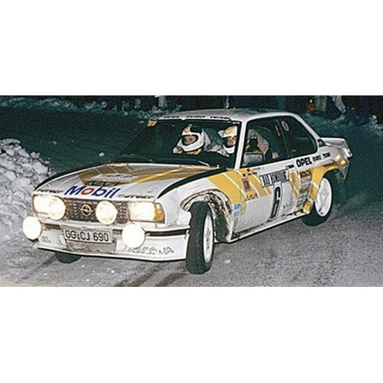 OPEL ASCONA 400 OPEL EURO HAENDLER - KLEINT / WANGER - 3RD PLACE AUTOMOBILE DE MONTE CARLO 1981