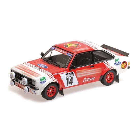 FORD RS 1800 - DROOGMANS/JOOSTEN - 3R D PLACE LOTTO HASPENGOUWRALLY 1983