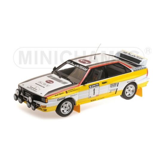 AUDI QUATTRO A2 - AUDI SPORT - RÖHRL/ GEISTDÖRFER - SANYO RALLY OF NEW ZEALAND 1984