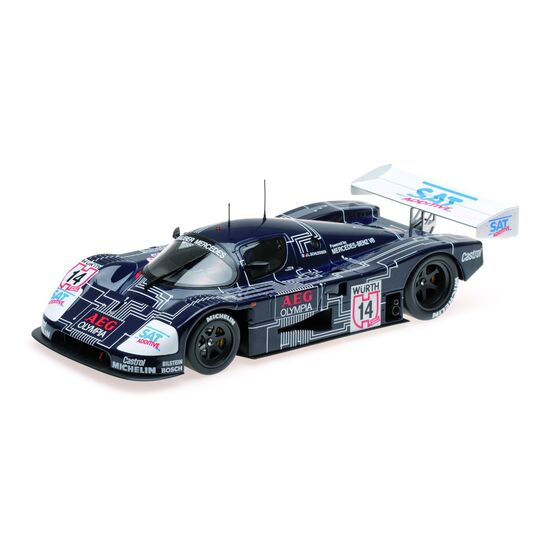 SAUBER MERCEDES C9 - JEAN-LOUIS SCHLE SSER - WINNER SUPERCUP 1988