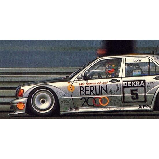 MERCEDES-BENZ 190E 2.5-16 EVO 2 - TEA M AMG-MERCEDES - ELLEN LOHR - DTM 1992