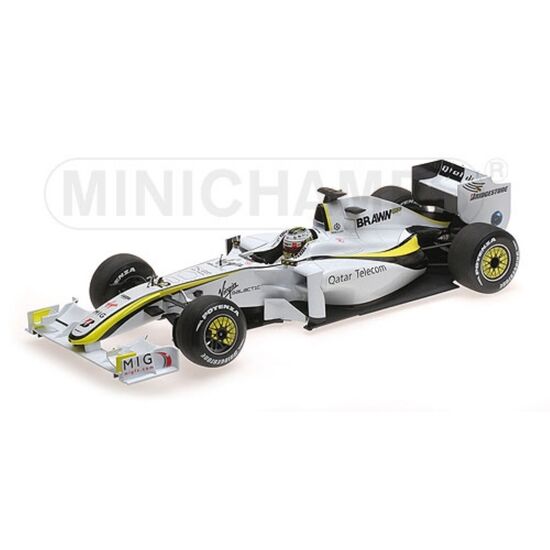 BRAWN GP BGP001 1:18 Jenson Button World Champion 2009