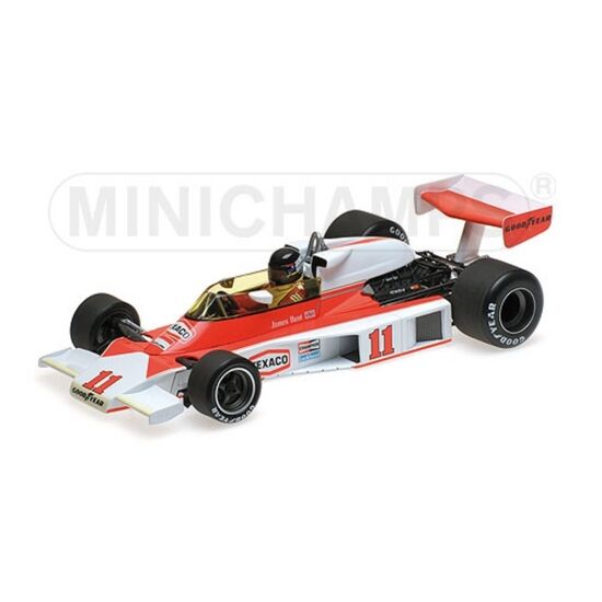 MCLAREN Ford M23 1:18 James Hunt World Champion 1976(with engine)