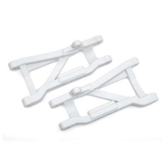 Suspension arms, white, rear, heavy d uty (2)