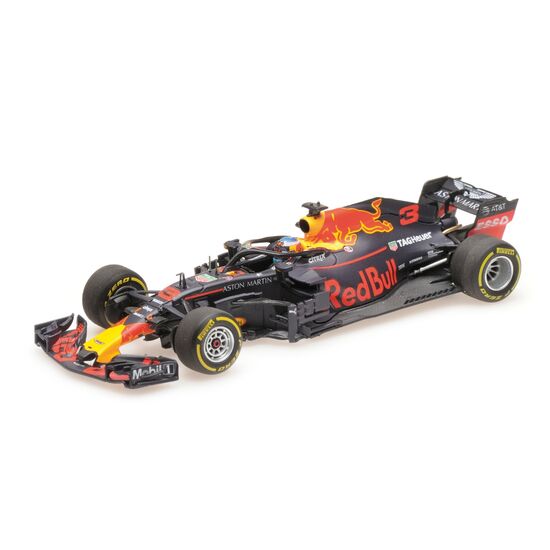 ASTON MARTIN RED BULL RACING TAG-HEUE R RB14 - DANIEL RICCIARDO - 2018