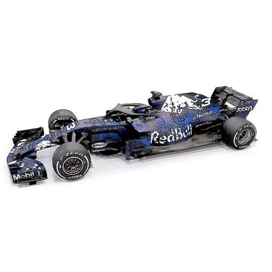 ASTON MARTIN RED BULL RACING TAG-HEUE R RB14 - DANIEL RICCIARDO - SHAKEDOWNLIVERY SILVERSTONE 2018