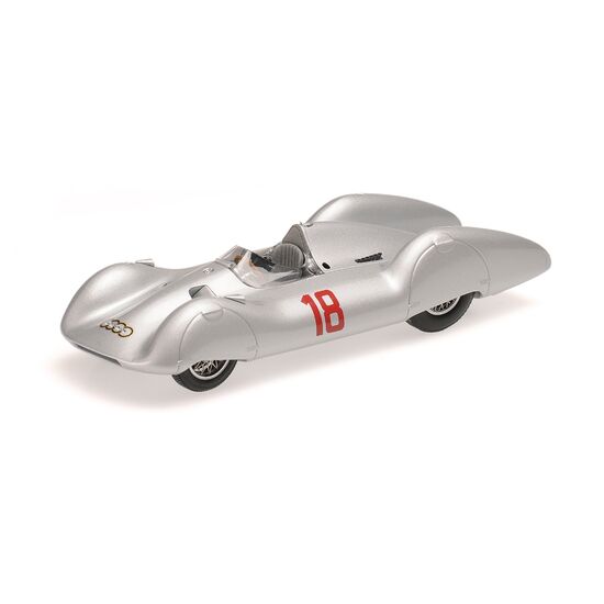 AUTO UNION TYP D STROMLINIE - RUDI HA SSE - FRENCH GP 1938
