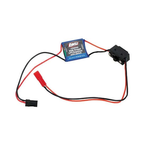 High-Output LiPo Regulator w/Switch