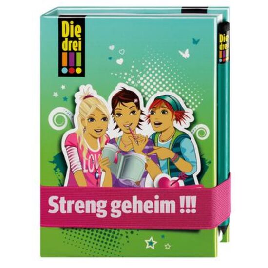 Die drei !!! Streng geheim (Tagebuch)