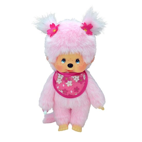 MONCHHICHI Pink Sakura Girl 20cm, 3 image