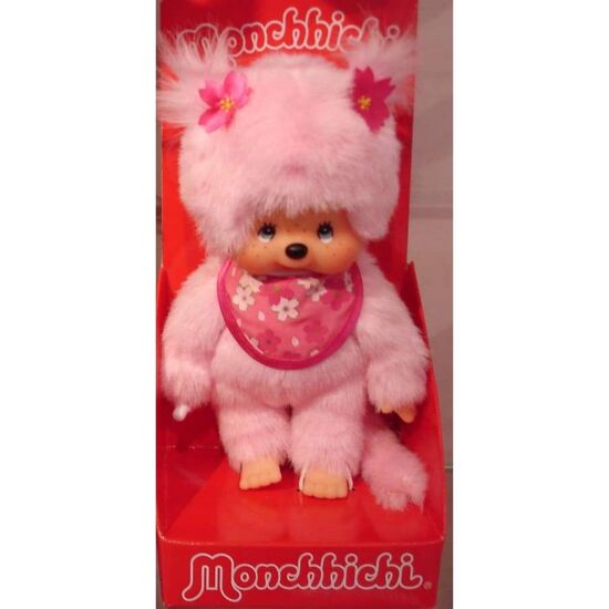 MONCHHICHI Pink Sakura Girl 20cm, 4 image