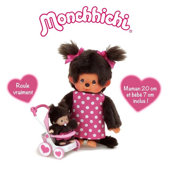 MONCHHICHI Stroller Set 20cm, 5 image