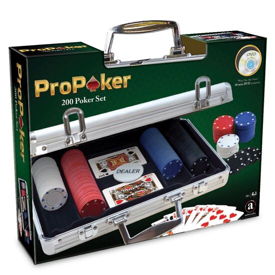 ProPoker Texas Hold. Poker & DVD 200x