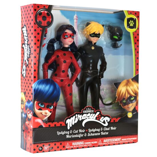 MIRACULOUS Ladybug/Cat Duo 26cm (1pce)
