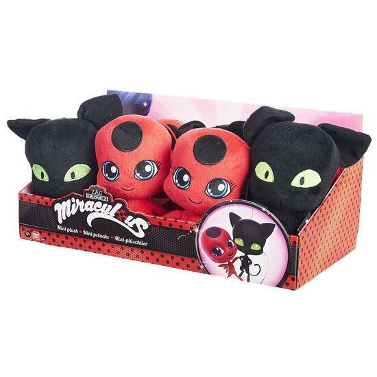 MIRACULOUS Peluches Tikki/Plagg 15cm