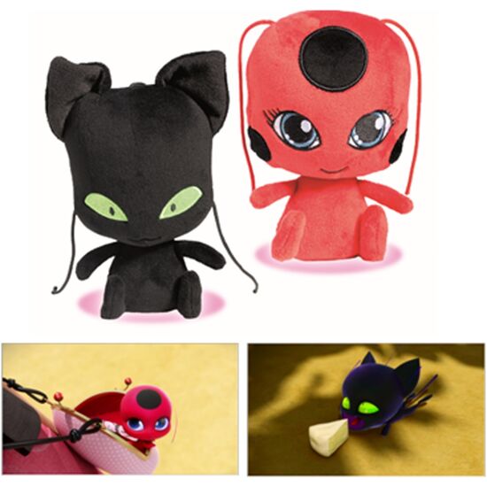 MIRACULOUS Peluches Tikki/Plagg 15cm, 3 image