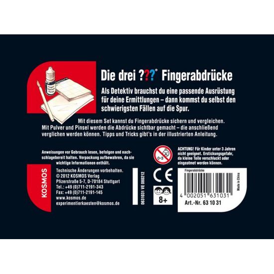 DIE DREI ??? KL.MET. Fingerabdr. 8+, 2 image