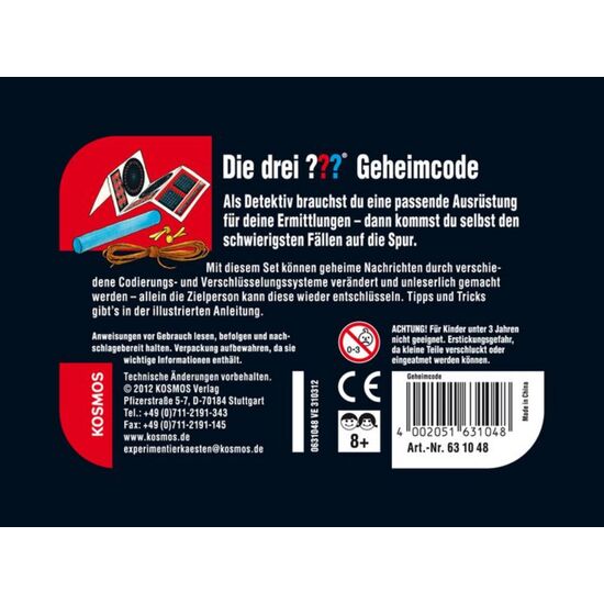 DIE DREI ??? KL.MET. Geheimcode 8+, 3 image