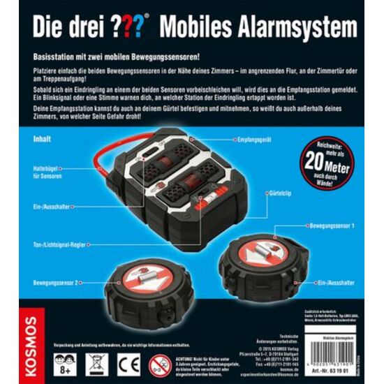 DIE DREI ??? Mobiles Alarmsystem 8+, 2 image