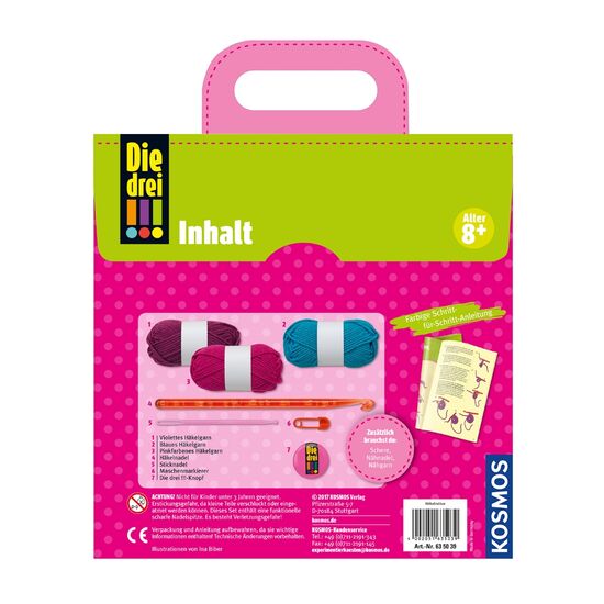 BASTELN Die drei !!! Häkelmütze 8+, 5 image