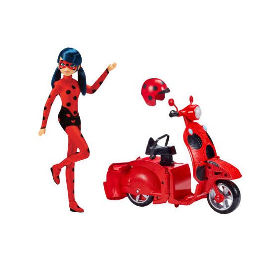 MIRACULOUS Scooter&Poup├®e Ladybug26cm, 3 image