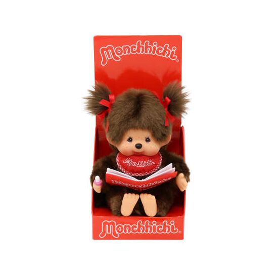 MONCHHICHI Book Reading Girl 18cm, 2 image