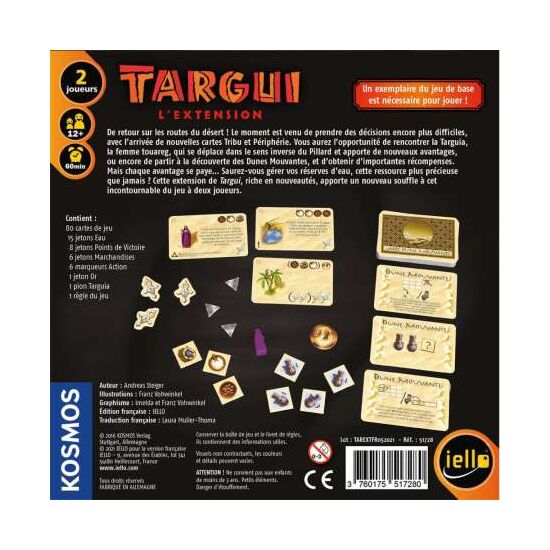 Targui extension jeu 2 joueurs 12+/2, 3 image