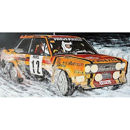 FIAT 131 ABARTH FIAT FRANCE - MICHELE MOUTON / ANNI ARRII - RALLYE AUTOMOBILE DE MONTE CARLO 1980