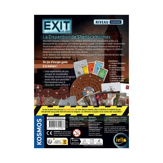 EXIT Disparit.Sherlock Holmes 12+/1-4, 3 image