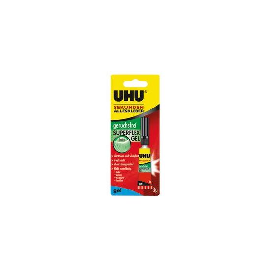 UHU Sekundenkleber Superflex, 1 Pk