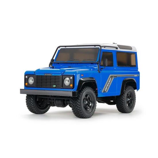 Tamiya LR 90 Defender blau lackiert