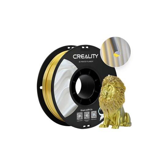 Creality Filament PLA Silk Gold + Silber