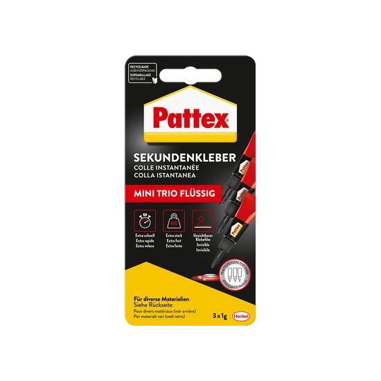 Pattex Sek.kl. Flüssig Mini Trio