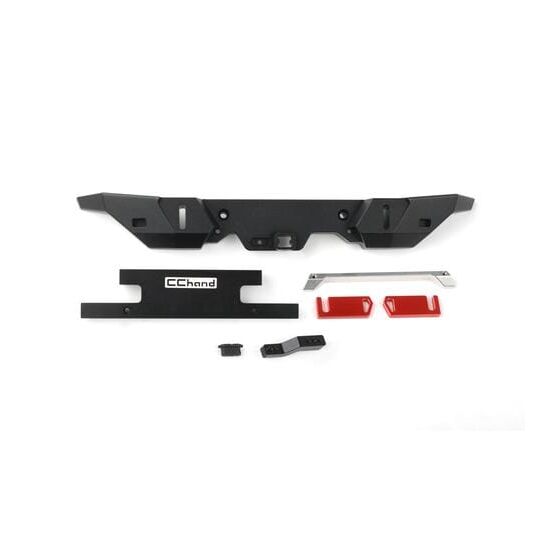 RC4WD Rook Metal Rear Bumper with Hitch Bar