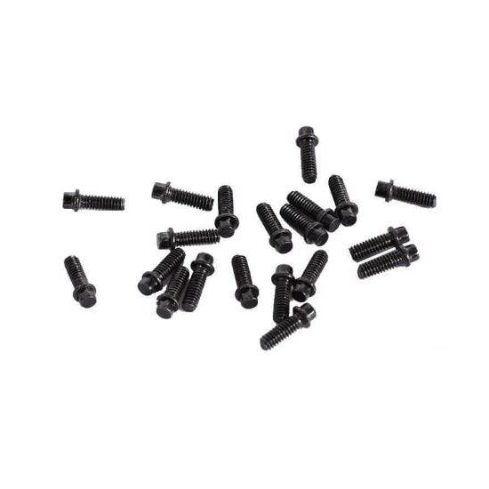 RC4WD Hex Bolts, M2x6mm, Black, 20 Stück,