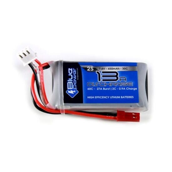 EP BluePower LiPo-Akku 7.4V 450mAh 30C