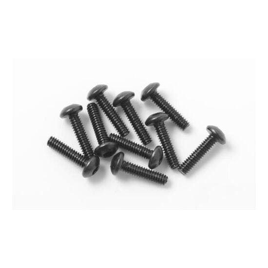 RC4WD Hex Bolts, M2x8mm, schwarz, 10 Stück