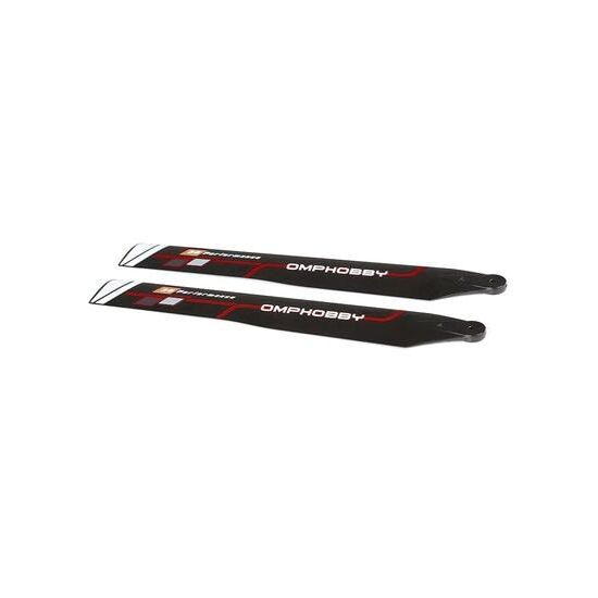 OMP Hobby Hauptrotorblätter Rot