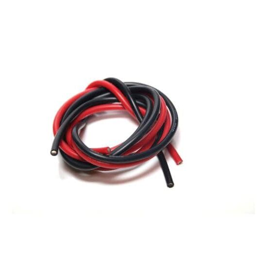 EP Silikonkabel 2mm², rot/schwarz je 1m