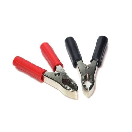 EP Klemmen mit 4mm Anschluss rot/schwarz