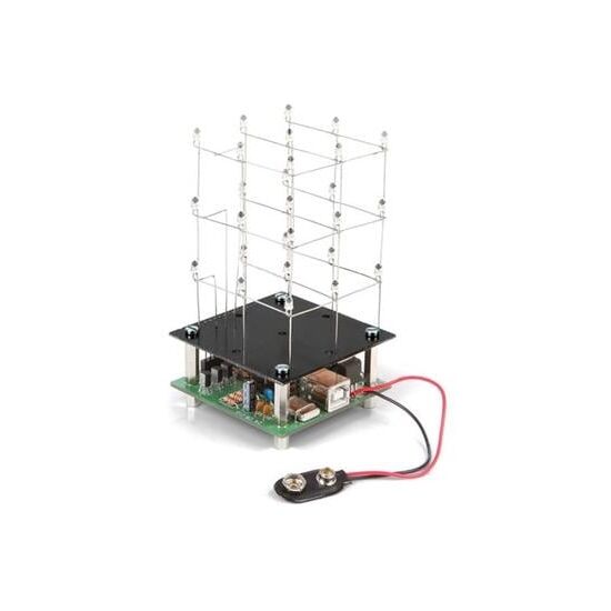 Whadda 3D LED CUBE 3 x 3 x 3