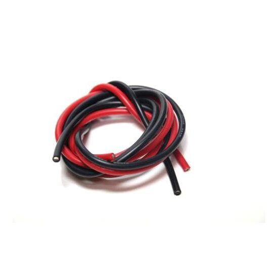 EP Silikonkabel 0.5mm², rot/schwarz je 1m