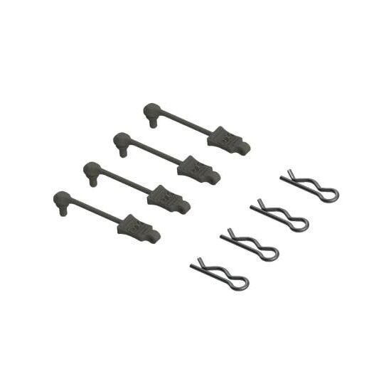 Arrma BODY CLIP RETAINERS 1/8 SCALE
