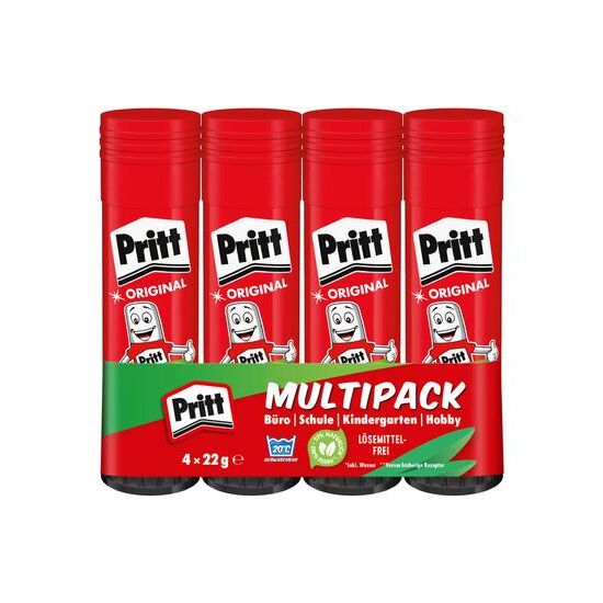 Pritt Klebestift 22g multi 4er Pack